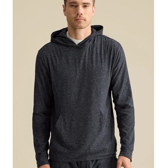 Outdoor Voices CloudKnit Hoodie Charcoal Gray Large
